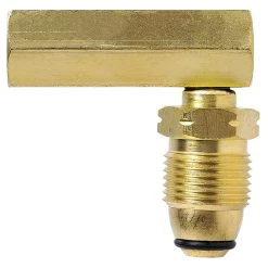 Companion Brands Companion POL Cylinder Adapter (for Gas) Angle | Clearance