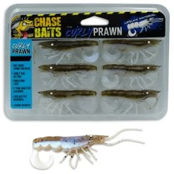Chasebaits Curly Prawn Lures