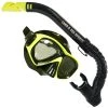 Land And Sea Black MIRROR Clearwater Mask And Snorkel -Shimano shop clearwater black mirror mask snorkel 25810.1558709338