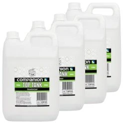 Companion Brands Companion Top Tank Toilet Chemical 5 Litres BOX OF 4 Bottles | Over 50% OFF CLEARANCE