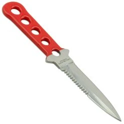 Land And Sea Fancy D Red Handle Dive Knife -Shimano shop fancy dive knife 2 99146.1567100674