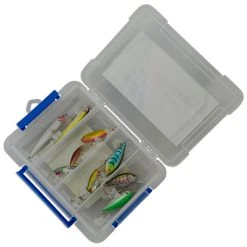 Jarvis Walker Hard Body Lure Kit (10 Lures In Water Resistant Box)