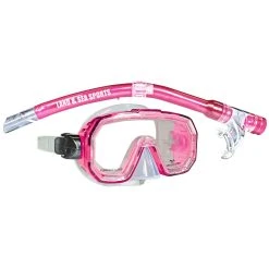 Land And Sea Kakadu Silicone Mask And Snorkel Junior Fit -Shimano shop kakadu mask snorkel pink 22885.1665463880