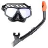 Land And Sea Black Mirror Black Silicone Mask And Snorkel Set -Shimano shop land and sea black mirror mask snorkel 62289.1510113149