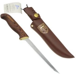 Marttiini Knives Marttiini Presentation Fillet Knife Varnish Natural Look Handle