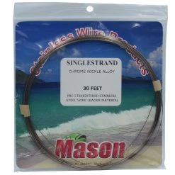 Fishing Gear Other Mason Single Strand Wire Chrome Nickel Alloy