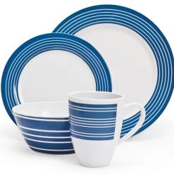 Campfire Melamine Dinner Sets (16 Piece Larger Mug Set)
