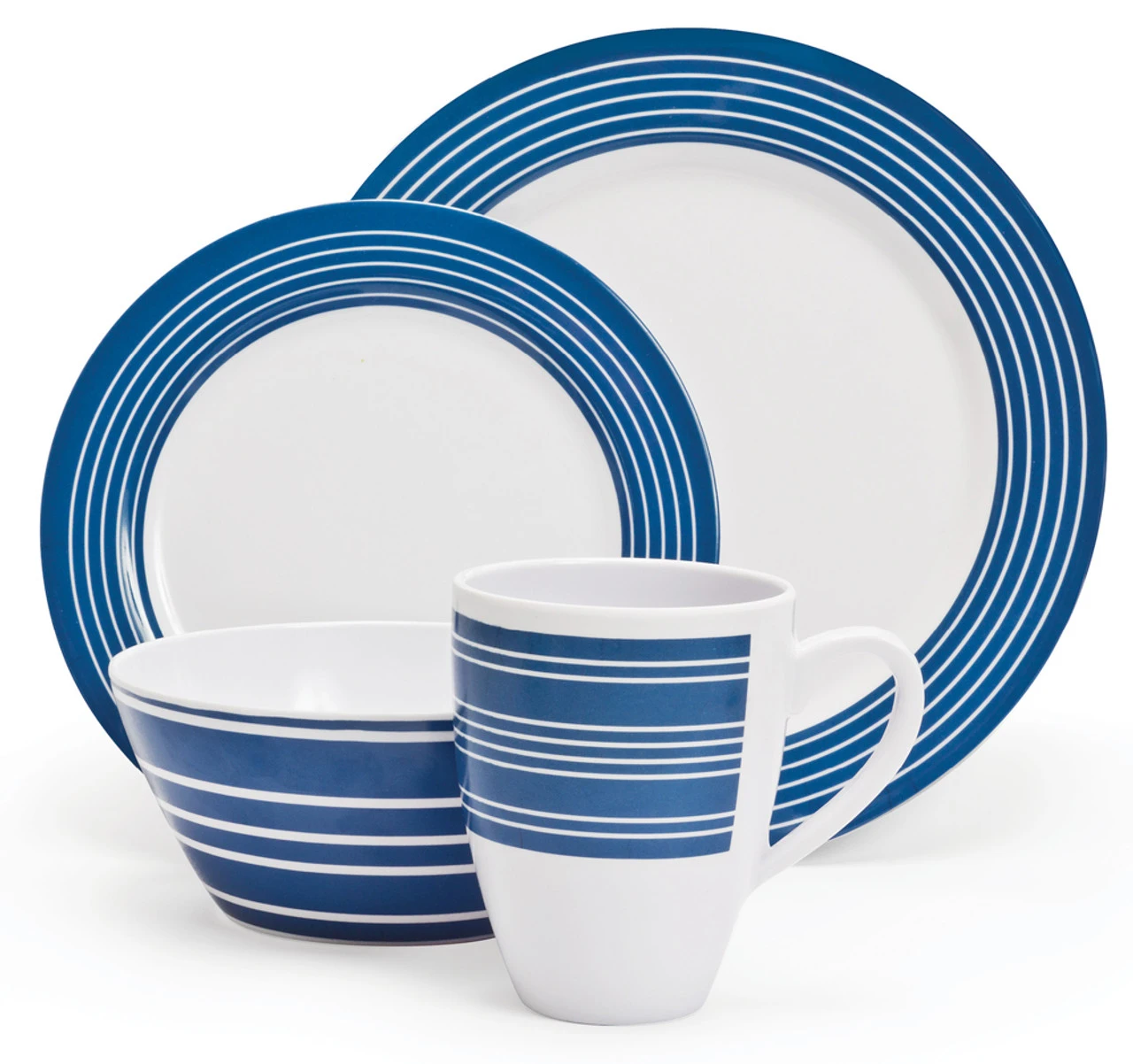 Campfire Melamine Dinner Sets (16 Piece Larger Mug Set) 3 Campfire Melamine Dinner Sets (16 Piece Larger Mug Set)