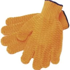 Fishing Gear Other Fishing & Dive Glove - Orange Woven Nylon Soft PVC Mesh