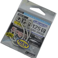 Owner Hooks & Tackle Owner S-125 Plugging Inline Single Lure Hooks (packet)
