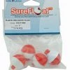 SureCatch Red White Spring Loaded Fishing Floats (1 Inch Size) -Shimano shop red white floats 27646.1613853165