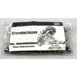 Camping Brands Other Slingshot Ammo - 100pc Pack 10mm Size Steel Bearings