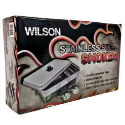 Wilson Stainless Steel Fish Smoker 6 Wilson Stainless Steel Fish Smoker -Shimano shop wilson stainless steel fish smoker 33845.1667286371